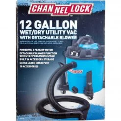 Channellock 12 Gal. 5.0-Peak HP Wet/Dry Vacuum With Blower 12 Channellock 12 Gal. 5.0-Peak HP Wet/Dry Vacuum With Blower -Cheap Channellock Store ItemImage 352512 q5vuf9 517qxs biqih4