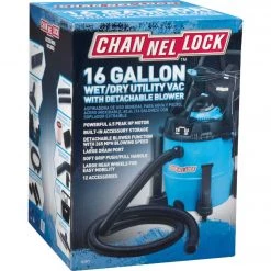 Channellock 16 Gal. 6.5-Peak HP Wet/Dry Vacuum With Blower -Cheap Channellock Store ItemImage 352521 mnjs3stnh2bkgbfpk5tkthm
