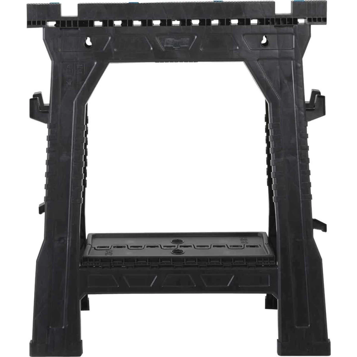 Channellock 27 In. L Plastic Folding Sawhorse Set, 1000 Lb. Capacity (2-Pack) 8 Channellock 27 In. L Plastic Folding Sawhorse Set, 1000 Lb. Capacity (2-Pack) - Image 6