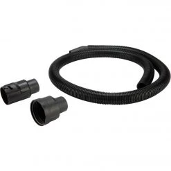 Channellock 1-1/4 In. Dia. X 6 Ft. L. Black Plastic Wet/Dry Vacuum Hose With Adapters
