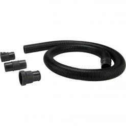 Channellock 2-1/2 In. Dia. X 7 Ft. L Black Plastic Wet/Dry Vacuum Hose With Adapters