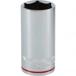 Channellock 1/2 In. Drive 1-1/8 In. 6-Point Deep Standard Socket