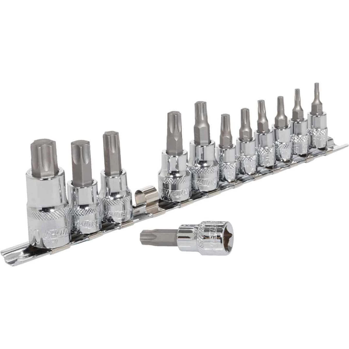 Channellock 1/4 In., 3/8 In., 1/2 In. Drive 6-Point Torx Bit Socket Set (12-Piece) 3 Channellock 1/4 In., 3/8 In., 1/2 In. Drive 6-Point Torx Bit Socket Set (12-Piece)