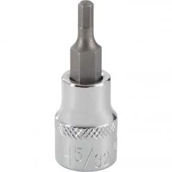 Channellock 3/8 In. Drive 5/32 In. 6-Point Standard Hex Bit Socket