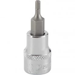 Channellock 3/8 In. Drive 3 Mm 6-Point Metric Hex Bit Socket
