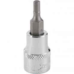 Channellock 3/8 In. Drive 4 Mm 6-Point Metric Hex Bit Socket