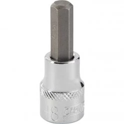 Channellock 3/8 In. Drive 8 Mm 6-Point Metric Hex Bit Socket