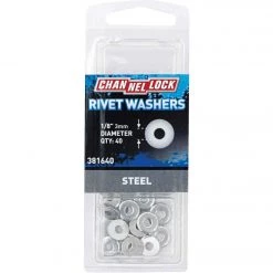 Channellock 1/8 In. Steel Rivet Washer (40-Pack)