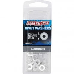 Channellock 3/16 In. Aluminum Rivet Washer (30-Pack)
