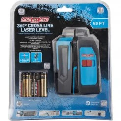 Channellock 50 Ft. Self-Leveling 360-Degree Cross-Line Laser Level -Cheap Channellock Store ItemImage 389107 vgk677p3743jbh7wgbr8jr7h