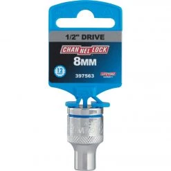 Channellock 1/2 In. Drive 8 Mm 12-Point Shallow Metric Socket -Cheap Channellock Store ItemImage 397563 q5vx1e b9qmqg 7w42nl