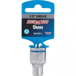 Channellock 1/2 In. Drive 9 Mm 12-Point Shallow Metric Socket -Cheap Channellock Store ItemImage 397571 q5vx1g 1mslj4 ce9q6k