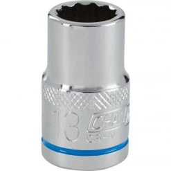 Channellock 1/2 In. Drive 13 Mm 12-Point Shallow Metric Socket