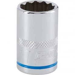 Channellock 1/2 In. Drive 17 Mm 12-Point Shallow Metric Socket