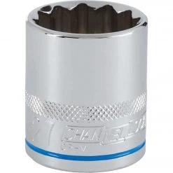 Channellock 1/2 In. Drive 27 Mm 12-Point Shallow Metric Socket