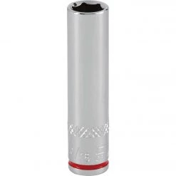 Channellock 1/4 In. Drive 5/16 In. 6-Point Deep Standard Socket